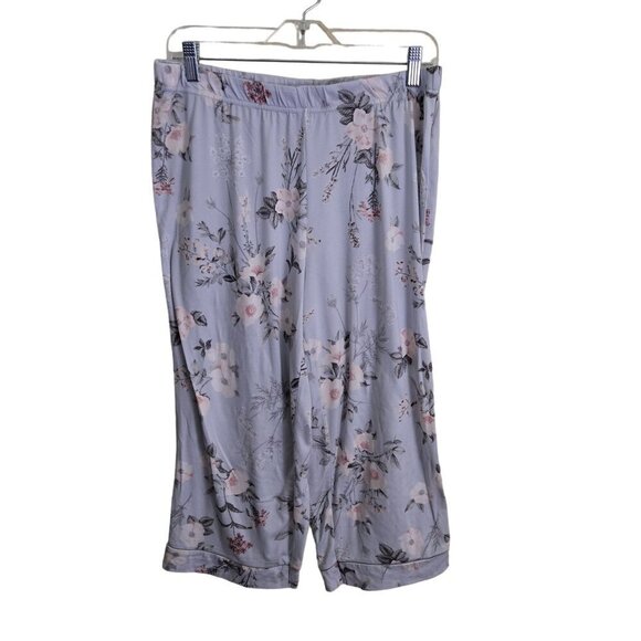 Tahari Capri Cherry Blossom Short Sleeve Pajamas Set Size L - Picture 3 of 8